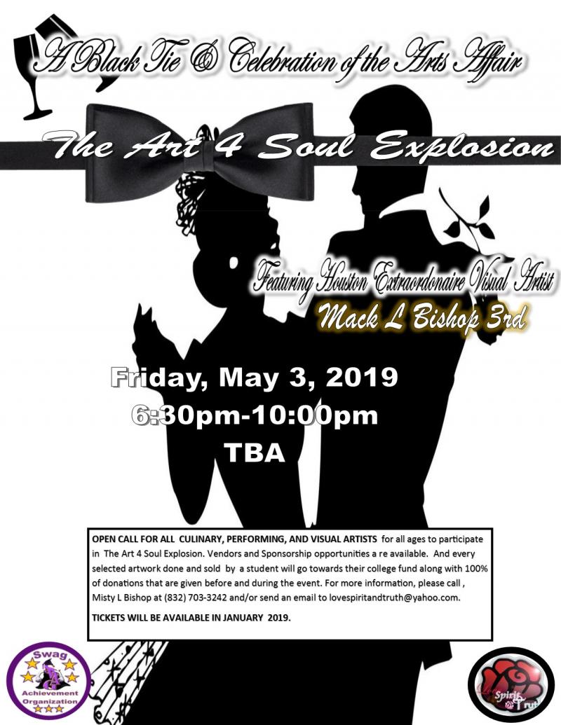 Black Tie & Celebration of the Arts: Art 4 Soul Explosion